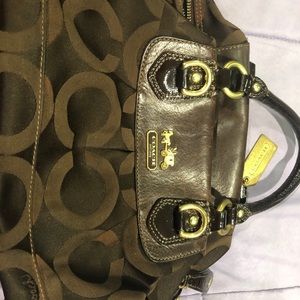 Brown Medium Size Coach Bag